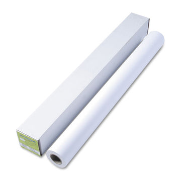 HP Designjet Inkjet Large Format Paper, 6.1 Mil, 36" X 100 Ft, Coated White freeshipping - TVN Wholesale